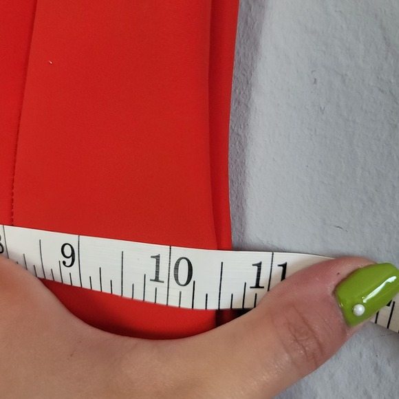 Chiara Boni La Petite Robe Corie V-Neck Fit & Flare Sleeveless Cocktail Dress - Picture 12 of 16